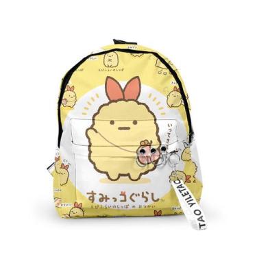 Imagem de Mochila Sumikkogurashi Kids School Bag 3D Oxford 29x15x35cm - Yiweisai