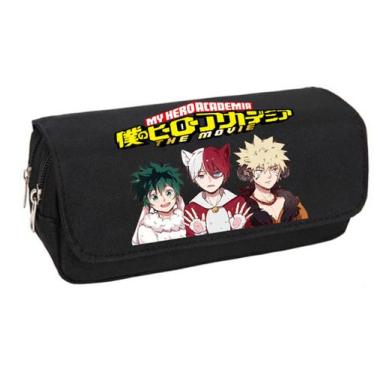 Imagem de Bolsa de lápis My Hero Academia Midoriya Izuku Todoroki Shoto - yiweis