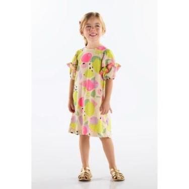 Imagem de Vestido Infantil Frutas em Algodão Up Baby-Feminino