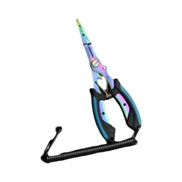 Imagem de Alicate De Pesca Portátil Com Revestimento De Titânio Colorido, Multif