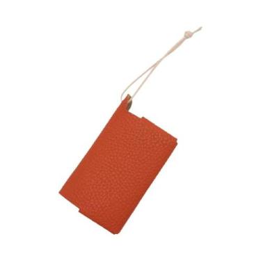 Imagem de Bolsa De Lenços De Couro Compacta Estilo Coreano, Portátil Para Armaze