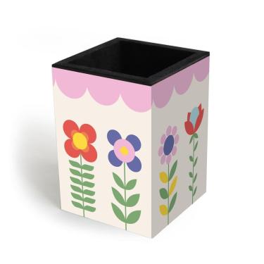 Imagem de Porta lapis Treco Floral Gráfico Fina ideia