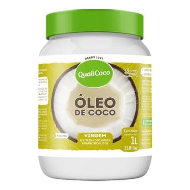Imagem de Óleo de coco Virgem Qualicoco 1 litro - Qualicôco