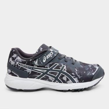 Imagem de Tênis Infantil Asics Fantasy 4 Ps, Cinza, 29