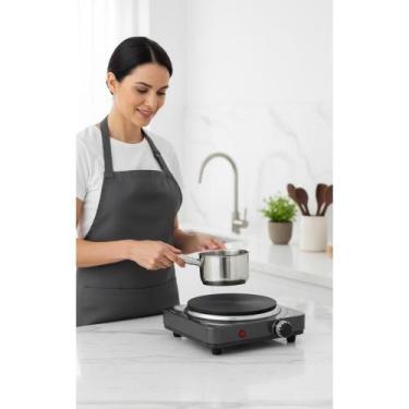 Imagem de Fogão Elétrico Portátil 1 Boca Preto 127V - Congratulations Store