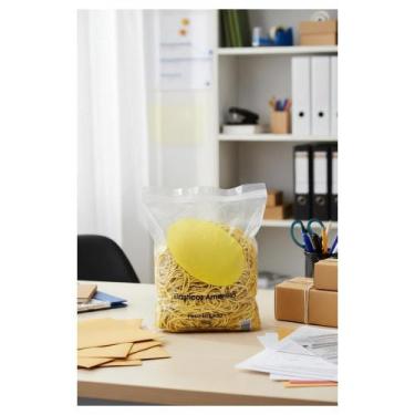 Imagem de Elástico Borracha Amarelo 1kg P/ Organizar e Embalar - 1200 - Congratu