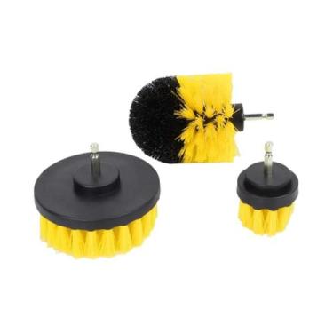 Imagem de Kit De Escova Elétrica Sem Fio Para Limpeza De Rejuntes, Pisos, Banhei