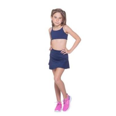 Imagem de Saia Shorts Infantil Menina Forro Best Fit Original Suplex-Feminino