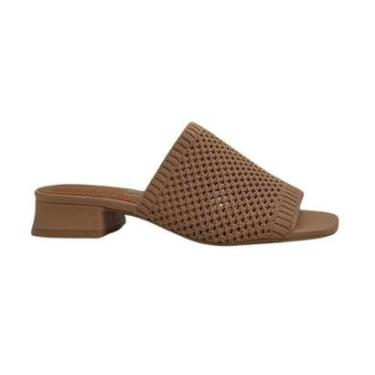 Imagem de Tamanco Valentina Feminino 455058 Bege-Feminino