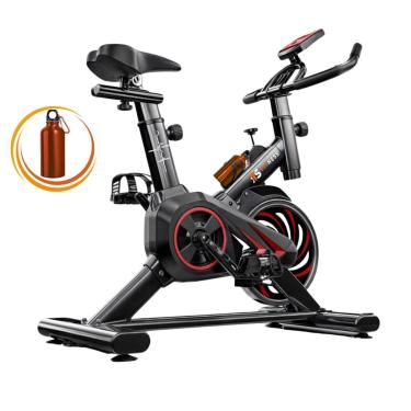 Imagem de Bicicleta Spinning Ergométrica Semi Profissional Bike Preto ITS Fitness 8kg-Unissex