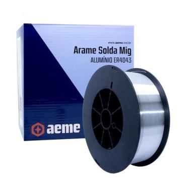 Imagem de Arame Mig Aluminio Aeme ER4043 1.00mm 7Kg