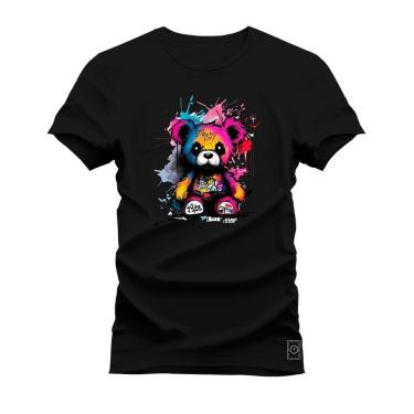 Imagem de Camiseta Plus Size Unissex 100% Algodão Estampada Bloody Valentine-Unissex