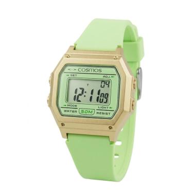 Imagem de Relógio Cosmos Feminino Ref: Os48863g Digital Vintage Dourado