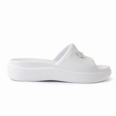 Imagem de Chinelo Piccadilly Smurfs Marshmallow Nuvem Impacto Conforto Cor:Branc