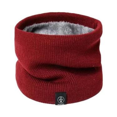 Imagem de Cachecol Térmico Unissex À Prova De Vento, Protetor De Pescoço De Inve