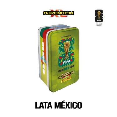 Imagem de Lata Adrenalyn Xl Fifa World Cup 2026, Panini Mexico, Verde
