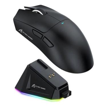 Imagem de Mouse Gamer X11 Attack Shark Tri Mode 22000dpi Paw3311 Dock - Congratu