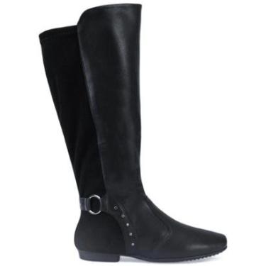 Imagem de Bota Rasteira Piccadilly 250281 Cano Alto Feminino-Feminino