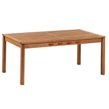 Imagem de Mesa de Jantar Madeira Retangular 180cm Trammare C07 Corda Ocre - Lyam