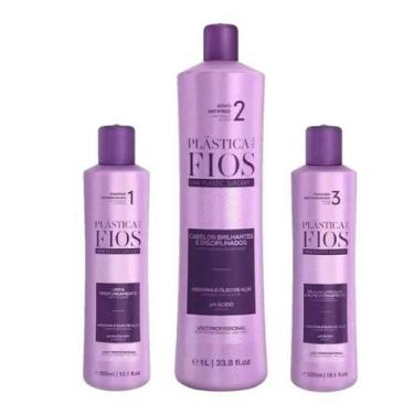 Imagem de Kit Cadiveu Professional Plástica dos Fios com 3 Unidades