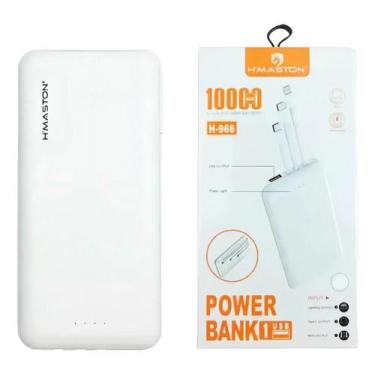 Imagem de Carregador Portátil Power Bank 10.000mah com USB V8, TipoC, Lightning 