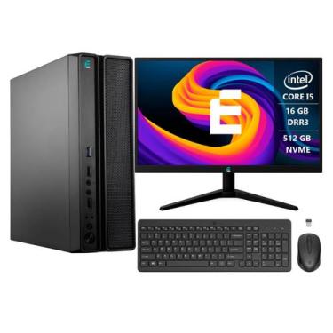 Imagem de Computador Completo eFacini Prime Intel Core i5 16GB Windows 11 Pro SS