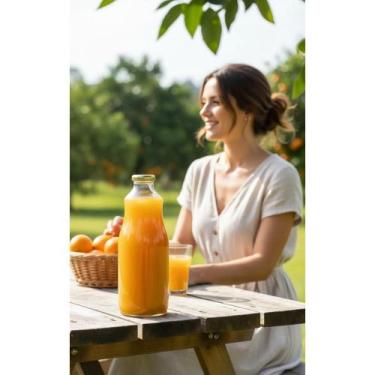 Imagem de Suco Tangerina Concentrado Puro 1L Sem Glúten - Congratulations Store