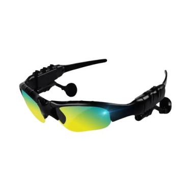 Imagem de Óculos De Sol Polarizados Bluetooth Com Fone De Ouvido Sem Fio, Proteç