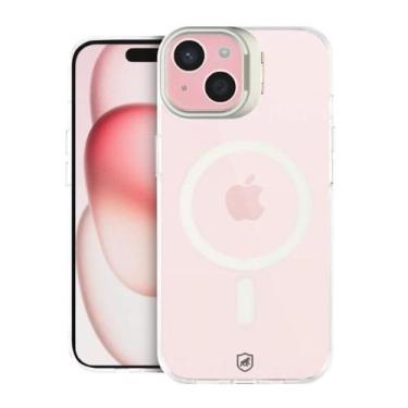 Imagem de Capa Case Capinha compatível com iPhone 15  MagSafe Crystal Armor Stan