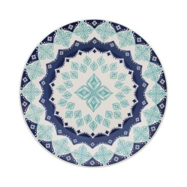Imagem de Jogo com 12 Pratos Rasos 24cm Biona Oxford Donna Lola 