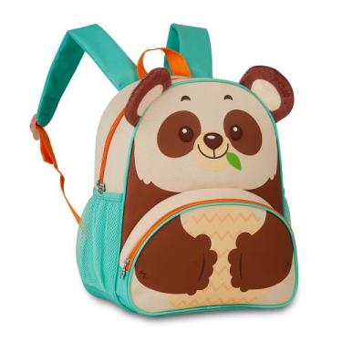 Imagem de Mochila de costas escolar creche clio pets 13" cp2646d, Panda