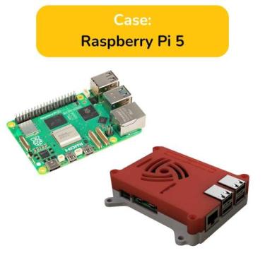 Imagem de Case Raspberry Pi 5 - KeiMel