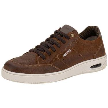 Imagem de Sapatênis masculino new blady ferracini 2630, Chocolate, 42