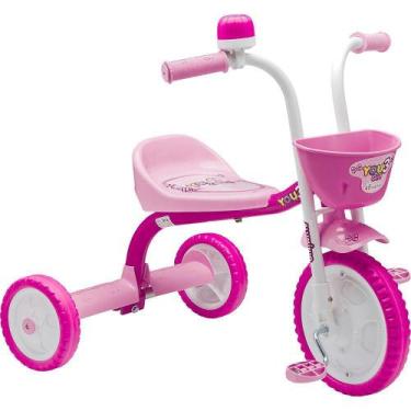 Imagem de Bicicleta Triciclo Infantil Nathor Aro 5 You 3 Girl