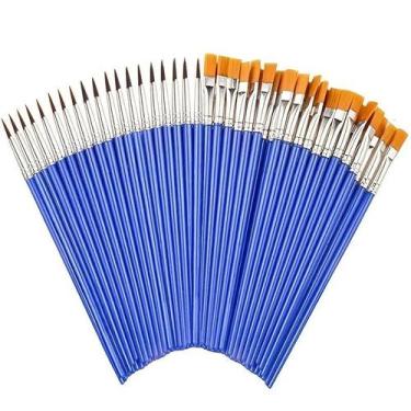 Imagem de 20 Pçs Pincéis De Pintura Para Artesanato Artes E Artístico Multifunci