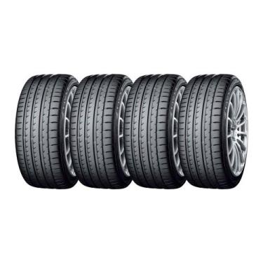Imagem de Kit 4 Pneus Yokohama Aro 18 225/45R18 Advan Sport V105 Z.P.S Run Flat 