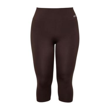 Imagem de Calça Capri Nay Sport CL42 Feminina Plus Size Cós Largo Poliamida T. G