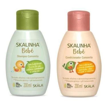 Imagem de Shampoo E Condicionador Camomila Skalinha Bebê 200ml - Skala Expert