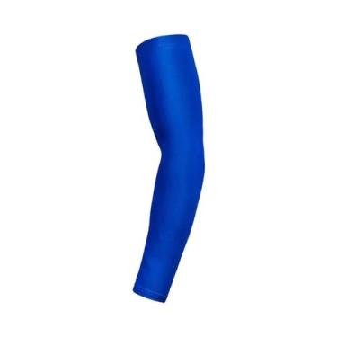 Imagem de Manga De Compressão Esportiva Com Proteção UV Para Ciclismo, Basquete,