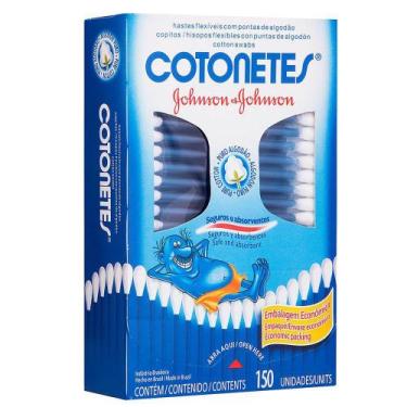 Imagem de Cotonetes Johnson & Johnson 150 Unidades