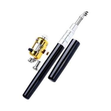 Imagem de Vara De Pesca Telescópica Portátil E Kit Completo De Carretilha Em For