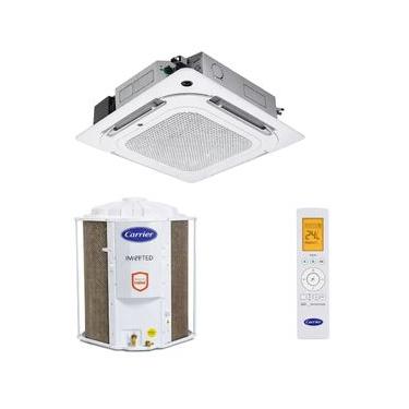 Imagem de Ar Condicionado Cassete Carrier 4 Via Inverter 54.000 BTU Frio 220v R-32 40KVQC60C5