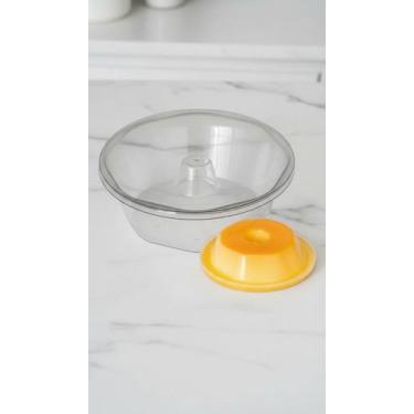 Imagem de Forma de Pudim Forneável 1100ml com Tampa - Kit 5 Unid - Congratulatio