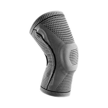 Imagem de Joelheiras Masculinas Com Suporte Patelar Lateral E Compressão Para Me