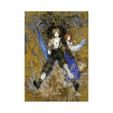Imagem de Pôster De Arte De Parede Luxuoso E Impermeável Do Jogo Final Fantasy, 