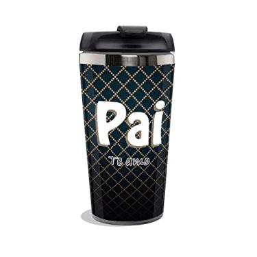 Imagem de Copo Térmico Pai Te Amo - Inox
