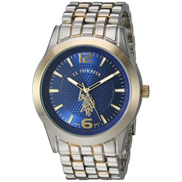 Imagem de U.S. Polo Assn. Relógio masculino USC80466 analógico com mostrador de quartzo em dois tons