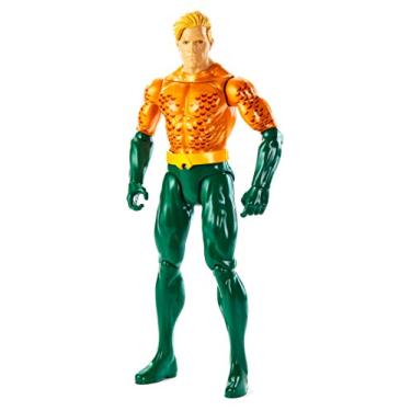 Imagem de DC Comics – Boneco do Aquaman da Liga da Justiça True-Moves, 30 cm