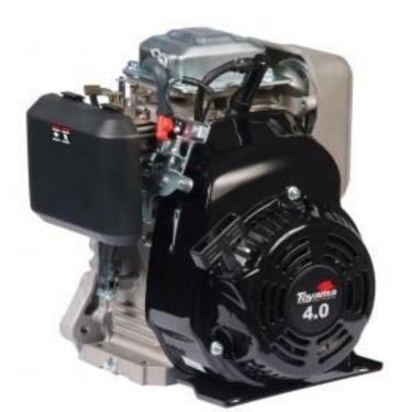 Imagem de Motor a Gasolina 4 Tempos 4,5hp - Eixo Horizontal - TE40ZX - Toyama