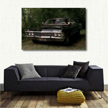 Imagem de Quadro decorativo Supernatural - Impala Baby - Tela em Tecid